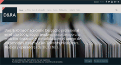 Desktop Screenshot of diezromeo.com